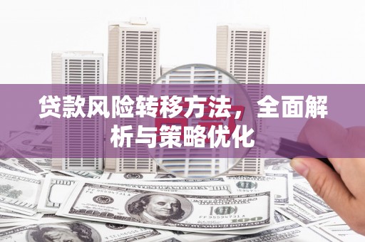 东石贷款风险转移方法，全面解析与策略优化
