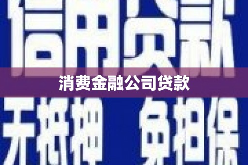 东石消费金融公司贷款