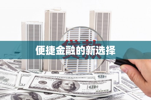 东石便捷金融的新选择