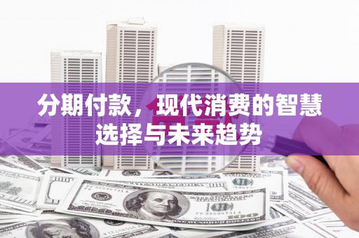 东石分期付款，现代消费的智慧选择与未来趋势
