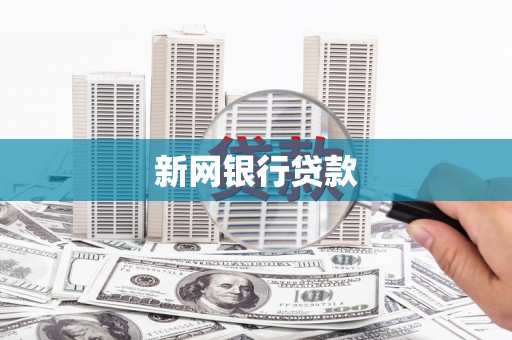 东石新网银行贷款