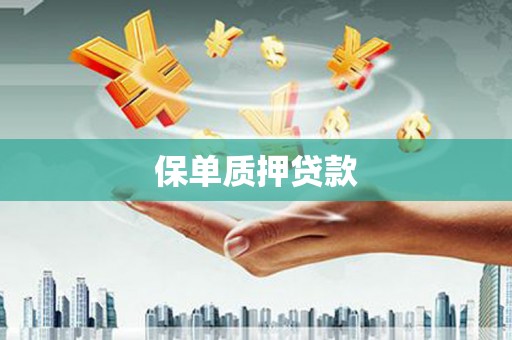 东石保单质押贷款