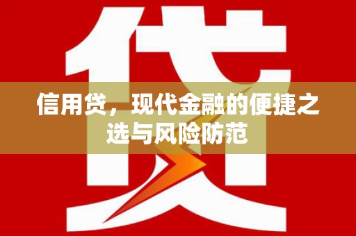 东石信用贷，现代金融的便捷之选与风险防范