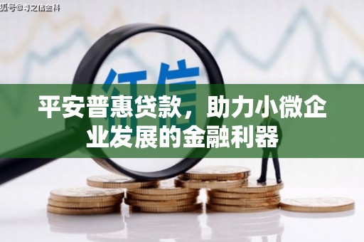 东石平安普惠贷款，助力小微企业发展的金融利器