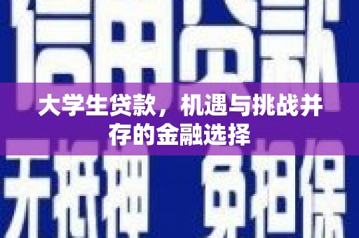 东石大学生贷款，机遇与挑战并存的金融选择