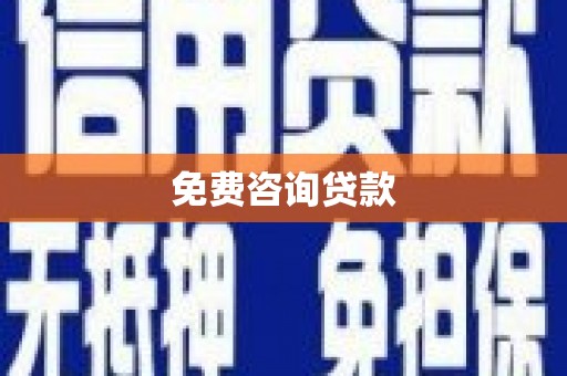 东石免费咨询贷款