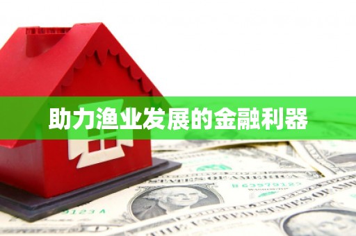 东石助力渔业发展的金融利器