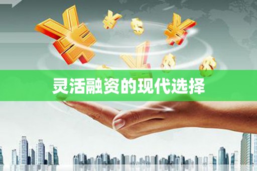 东石灵活融资的现代选择