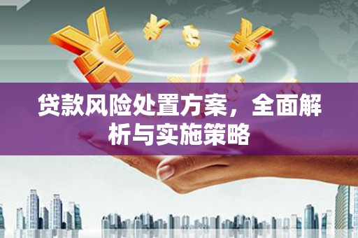东石贷款风险处置方案，全面解析与实施策略